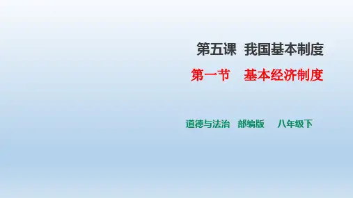5.1《基本经济制度》