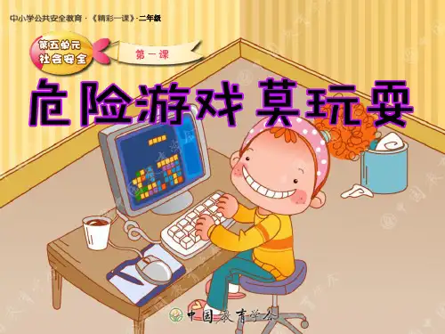 小学生公共安全课《危险游戏不要玩》
