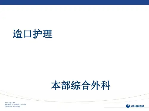 造口护理 ppt课件