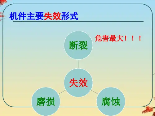 金属材料的断裂和断裂韧性