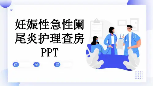 妊娠性急性阑尾炎护理查房PPT
