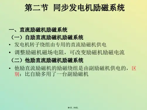chapter同步发电机励磁系统(与“励磁”有关文档共6张)