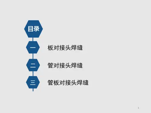 单面焊接双面成形ppt课件