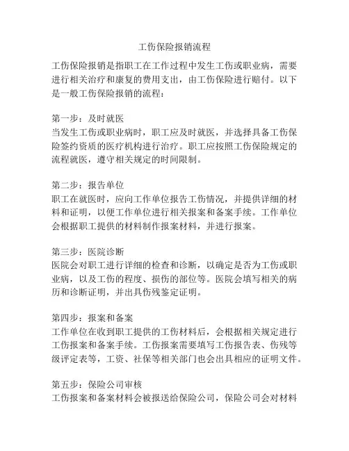 工伤保险报销流程