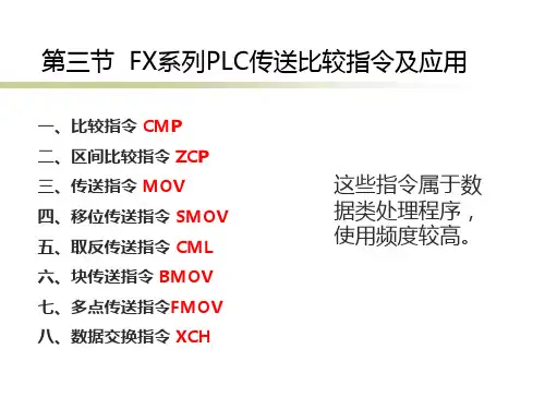 第六章3-1传送比较指令及应用资料