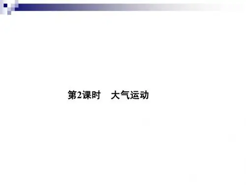 高中地理鲁教版必修1_第二单元_第二节_大气圈与天气、气候(课件_第二课时)