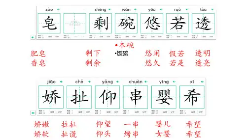 部编版三年级语文下册20.《肥皂泡》课件(共37张PPT)