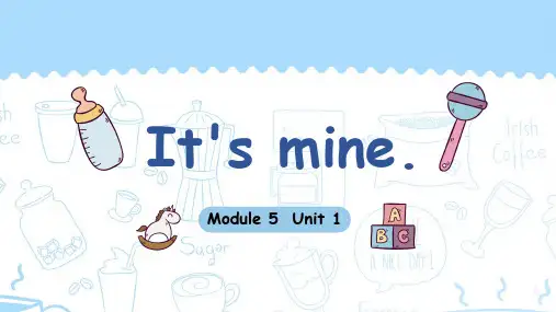 外研版一起5年级上册英语Module 5