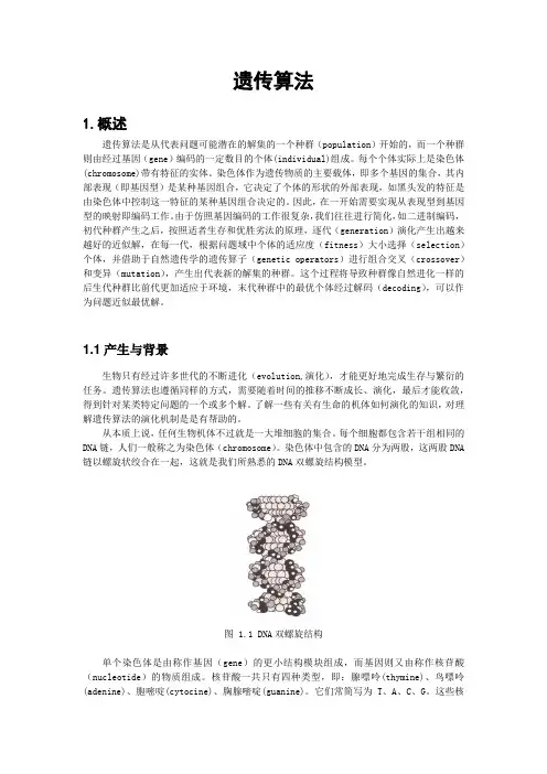 技术报告_遗传算法
