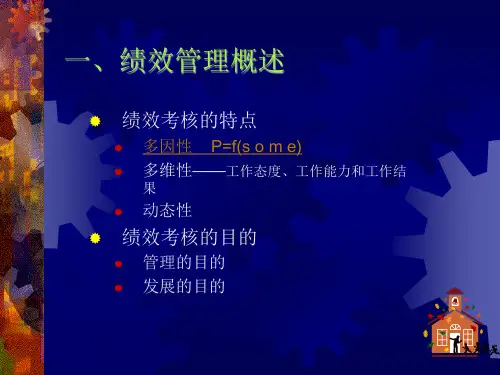 人力资源绩效管理ppt