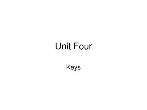 全新版第一册unit 4课后习题答案