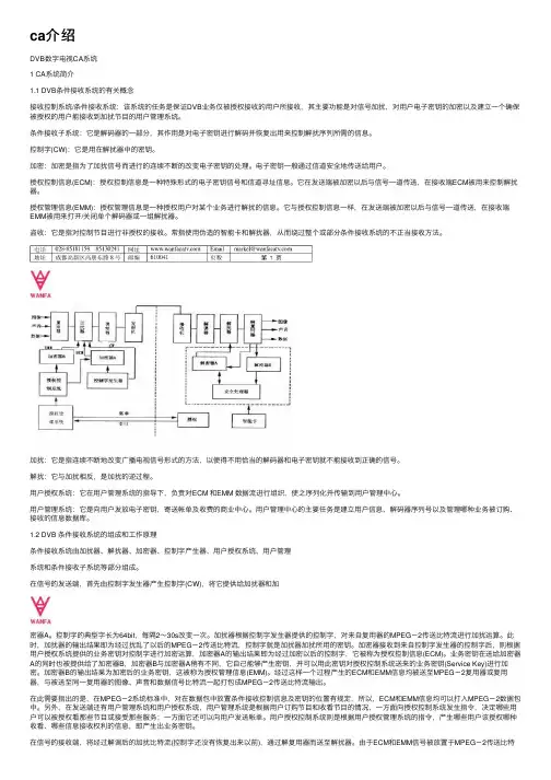ca介绍——精选推荐