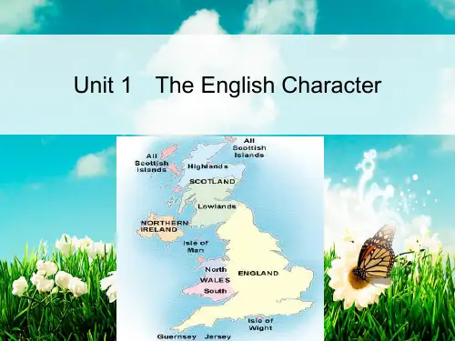 [英语]unit 1 The English Character 英国人的性格特征