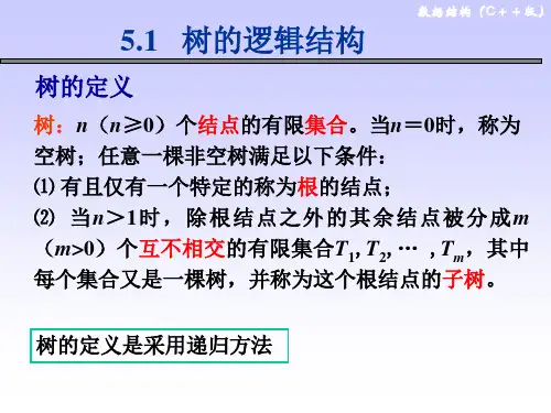第5章 树和二叉树共148页文档