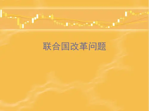 联合国改革问题