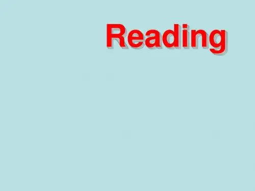 人教高中英语必修4Unit5 Reading课件(共23张PPT)