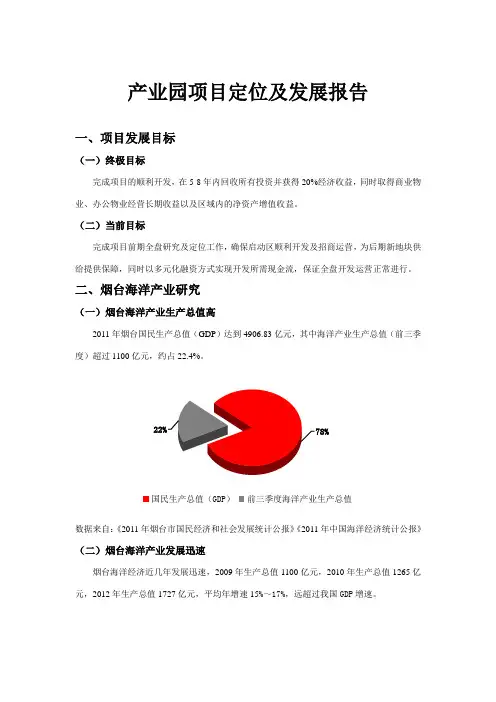 产业园项目定位报告