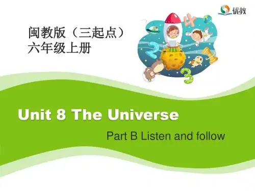 闽教版六年级英语上册-Unit8_Listen_and_followB教学课件