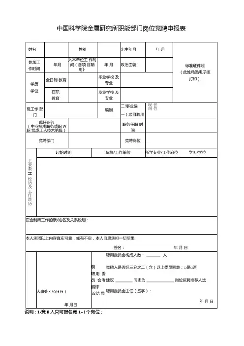 岗位聘用审核表.docx
