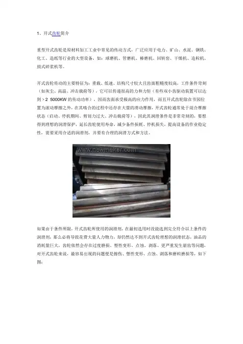 开式齿轮润滑系统应用浅谈
