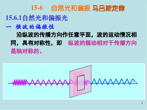 大学物理第15章b光的偏振课件