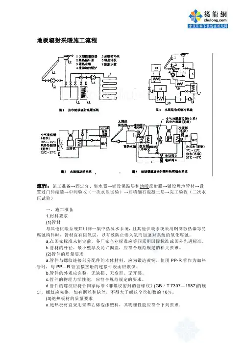 地板辐射采暖施工流程_secret