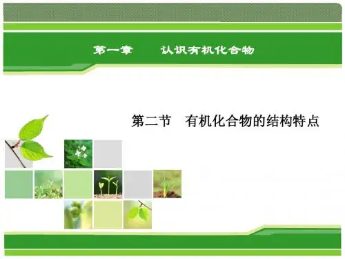 第二节有机化合物的结构特点