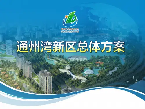 通州湾新区总体规划方案