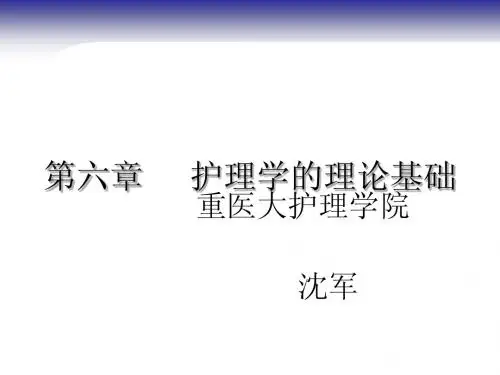 护理学相关理论