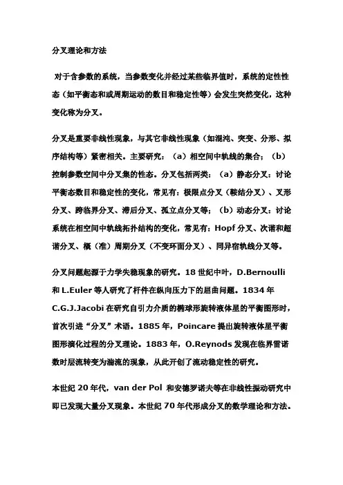 分叉理论和方法