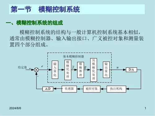 计算机控制系统第5章模糊控制课件