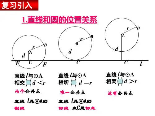 【优秀课件】人教版高中数学必修二 第四章4.2.2圆与圆的位置关系