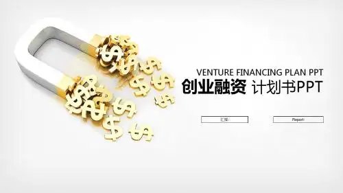 金融保险理财创业融资计划书PPT