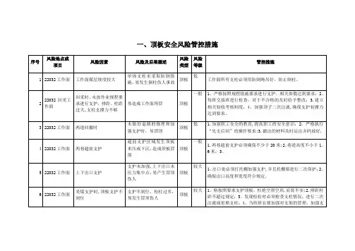 安全风险管控措施.2017