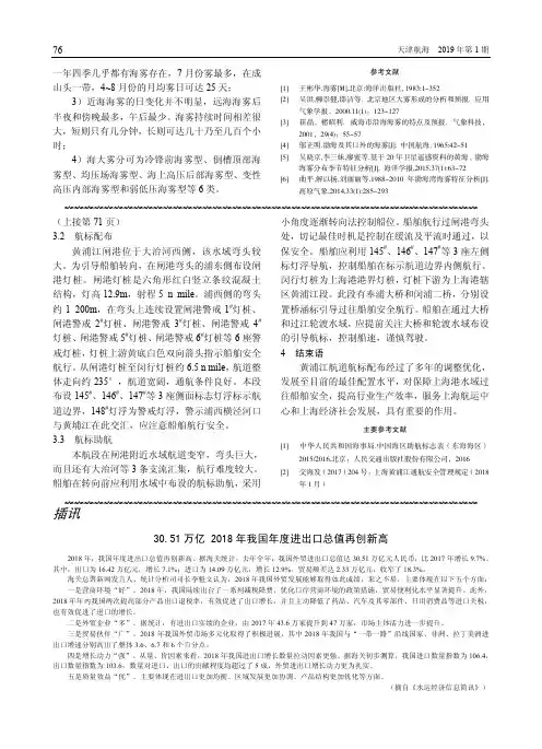 30.51万亿2018年我国年度进出口总值再创新高