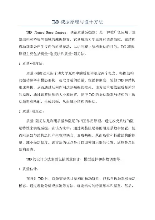 TMD减振原理与设计方法