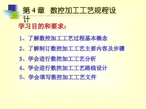 数控加工工艺4