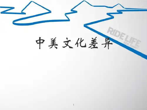 中美文化差异ppt精讲