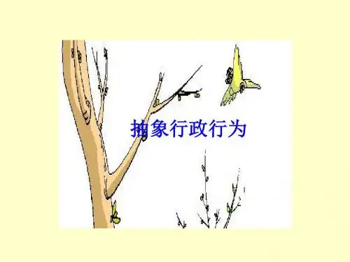 抽象行政行为