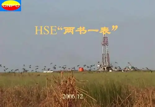 HSE两书一表