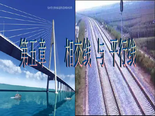 相交线与平行线_ppt课件2