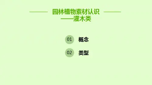 1.2.11.2灌木类园林植物造景