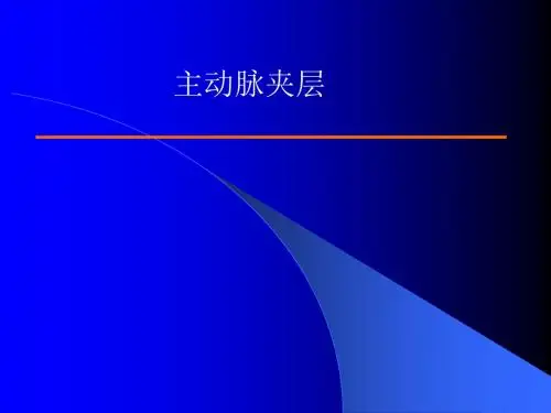 主动脉夹层