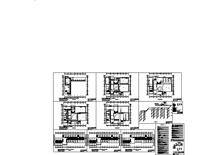 某综合楼及宾馆中央空调设计cad施工图纸