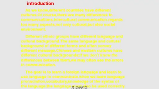 交际礼仪英语PPT课件