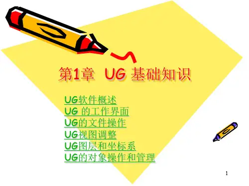 UG基础知识PPT幻灯片课件