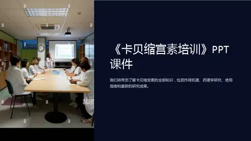 《卡贝缩宫素培训》课件