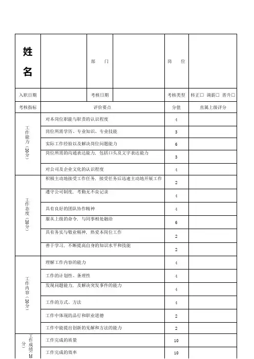 员工晋升考核表_10