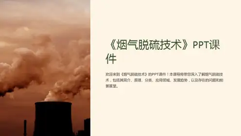 《烟气脱硫技 》课件