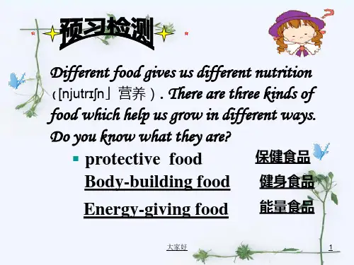 公开课Healthy-eating-PPT